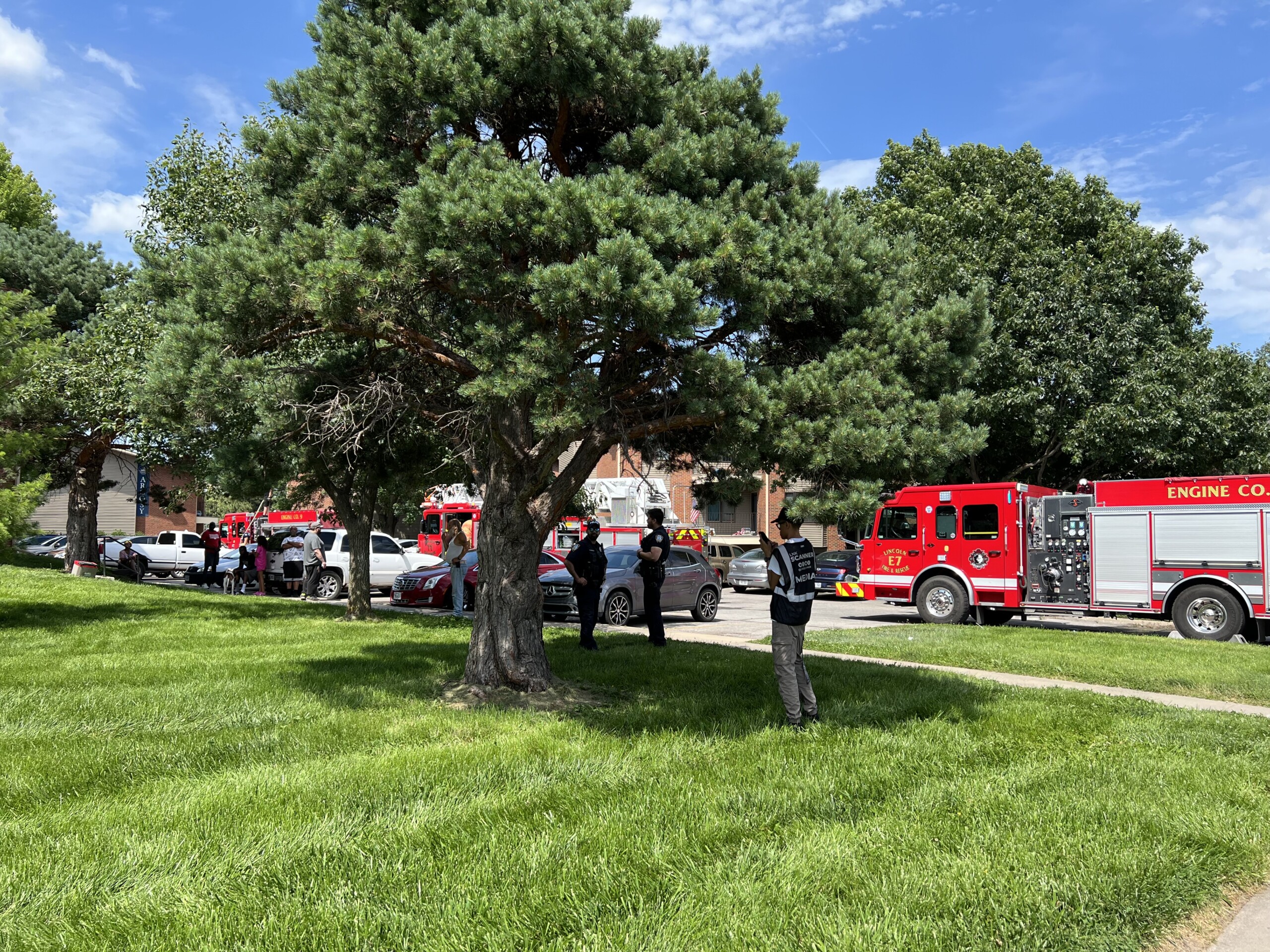 Dryer sparks fire in east Lincoln apartment complex, sends one to hospital